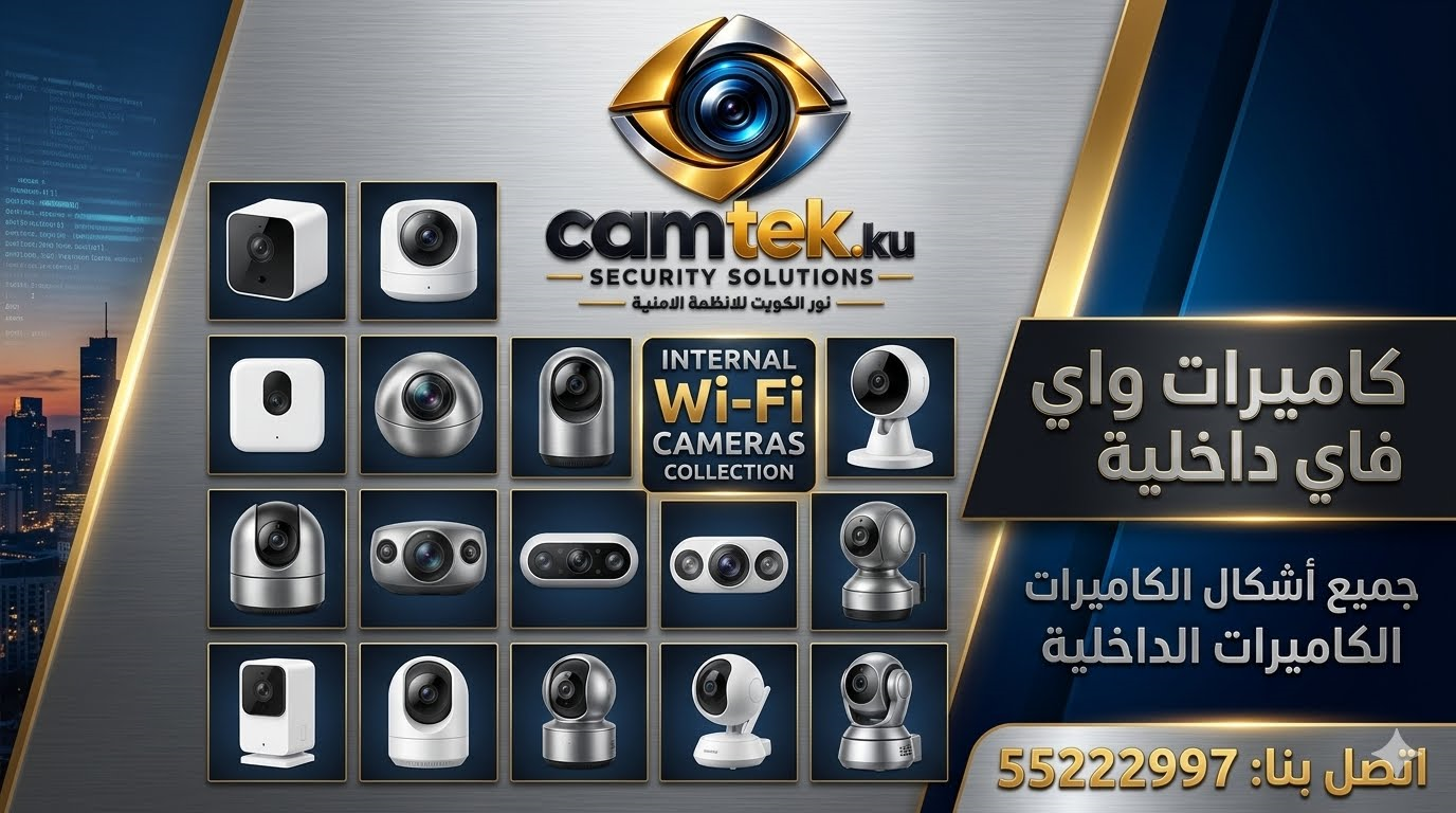 أشكال كاميرات واي فاي داخلية الكويت